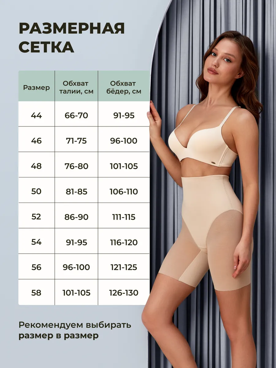 Панталоны от натирания утягивающие черный