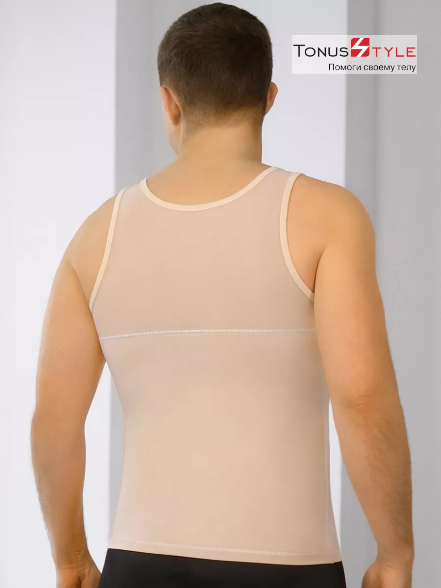 Майка корректирующая М6074 бежевый