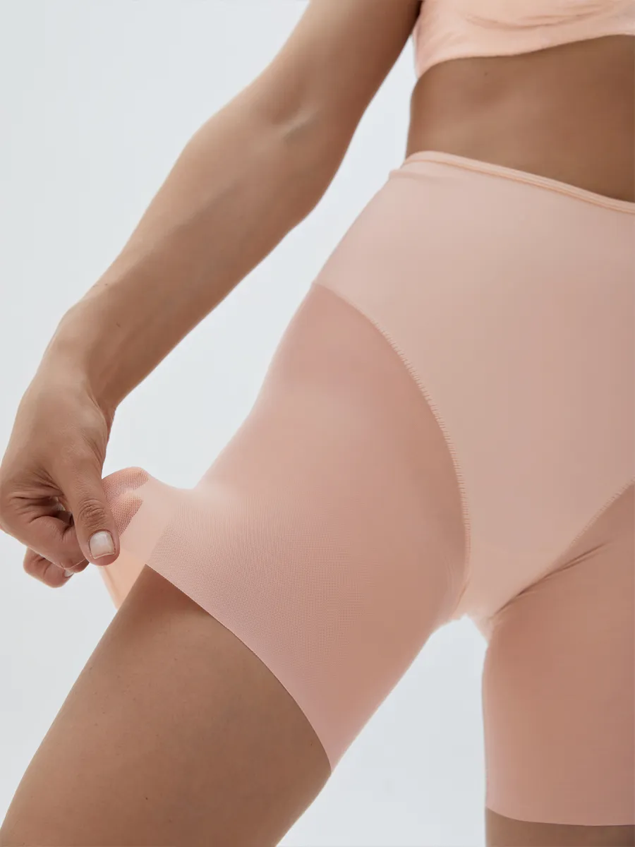 Панталоны от натирания утягивающие персиково-бежевый