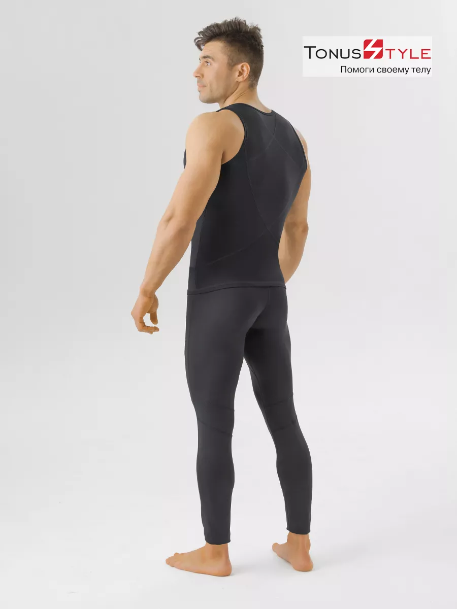 Майка корсетная М6679 черный